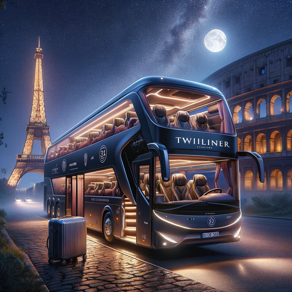 Twiliner Réinvente les Voyages Nocturnes en Europe avec ses Bus de Luxe